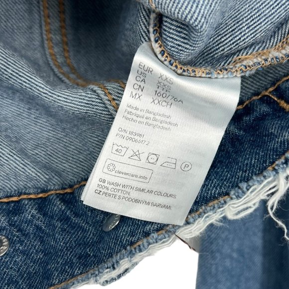 &Denim by H&M Jean Crop Jacket | Extra Extra Small - Picture 4 of 4